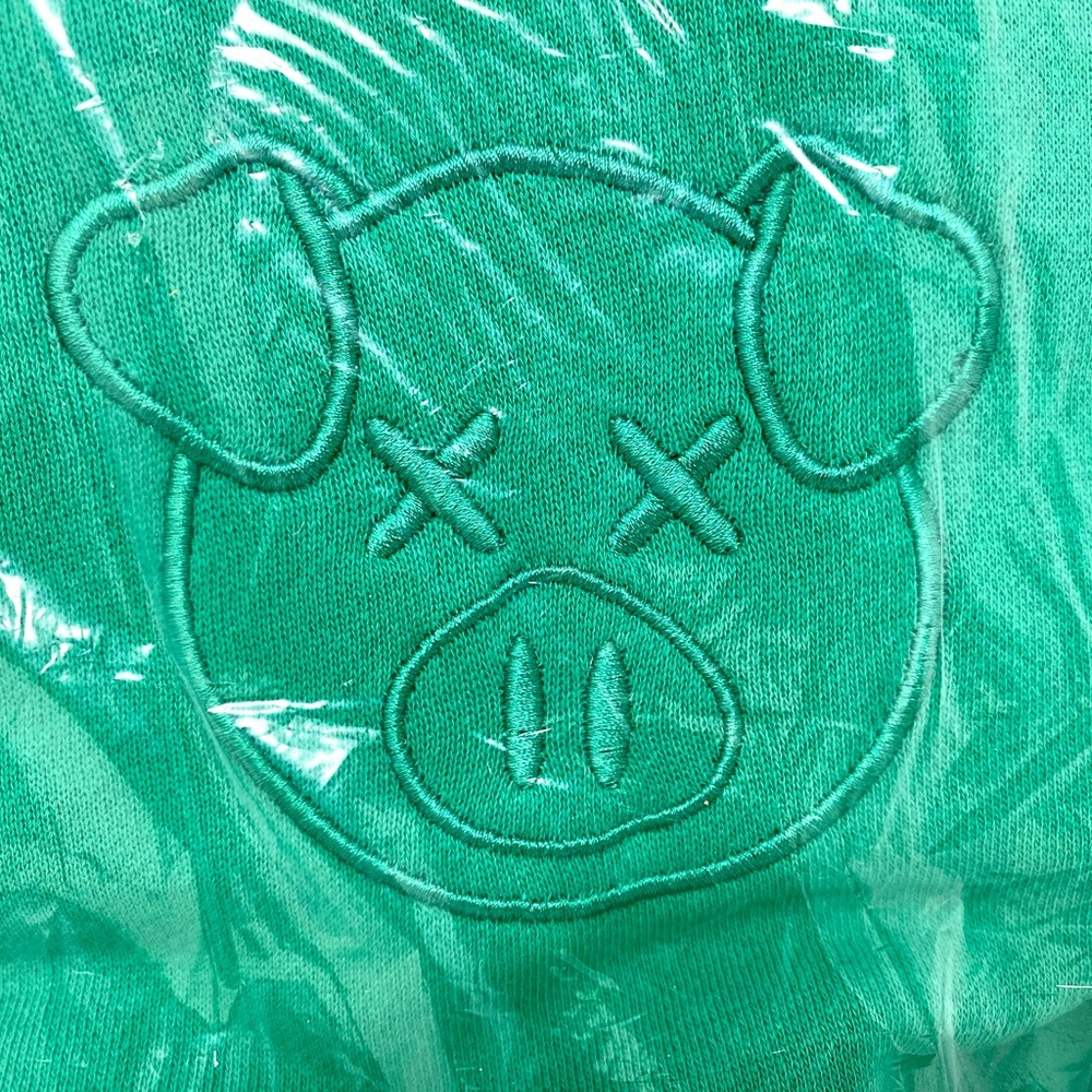 Shane Dawson Pig Hoodie NEW SEALED Emerald Green Jeffree Star Unisex XL - Picture 6 of 11